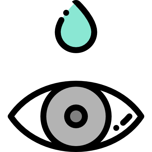 Sehanalyse grauer Star / trockenes Auge